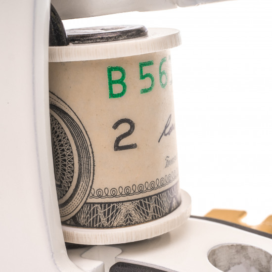 Fine Liner Pro Money Maker W Tattoo Machine | Vlad Blad Premium Coils